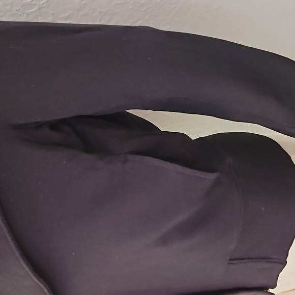 VTG APPLE BOTTOMS Black Moto Style Sequin Logo Zipper Jacket - Picture 7 of 13